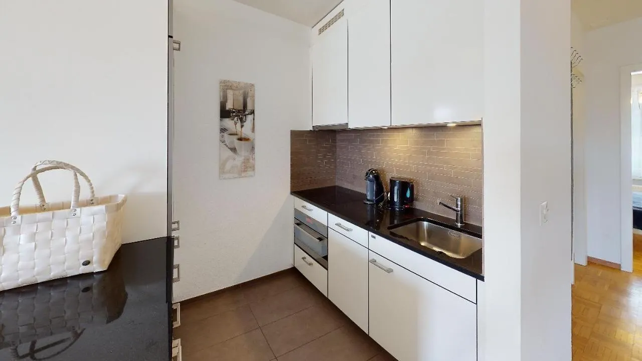 Daire Unique Serviced Living @ Airport Line Colmarer Basel