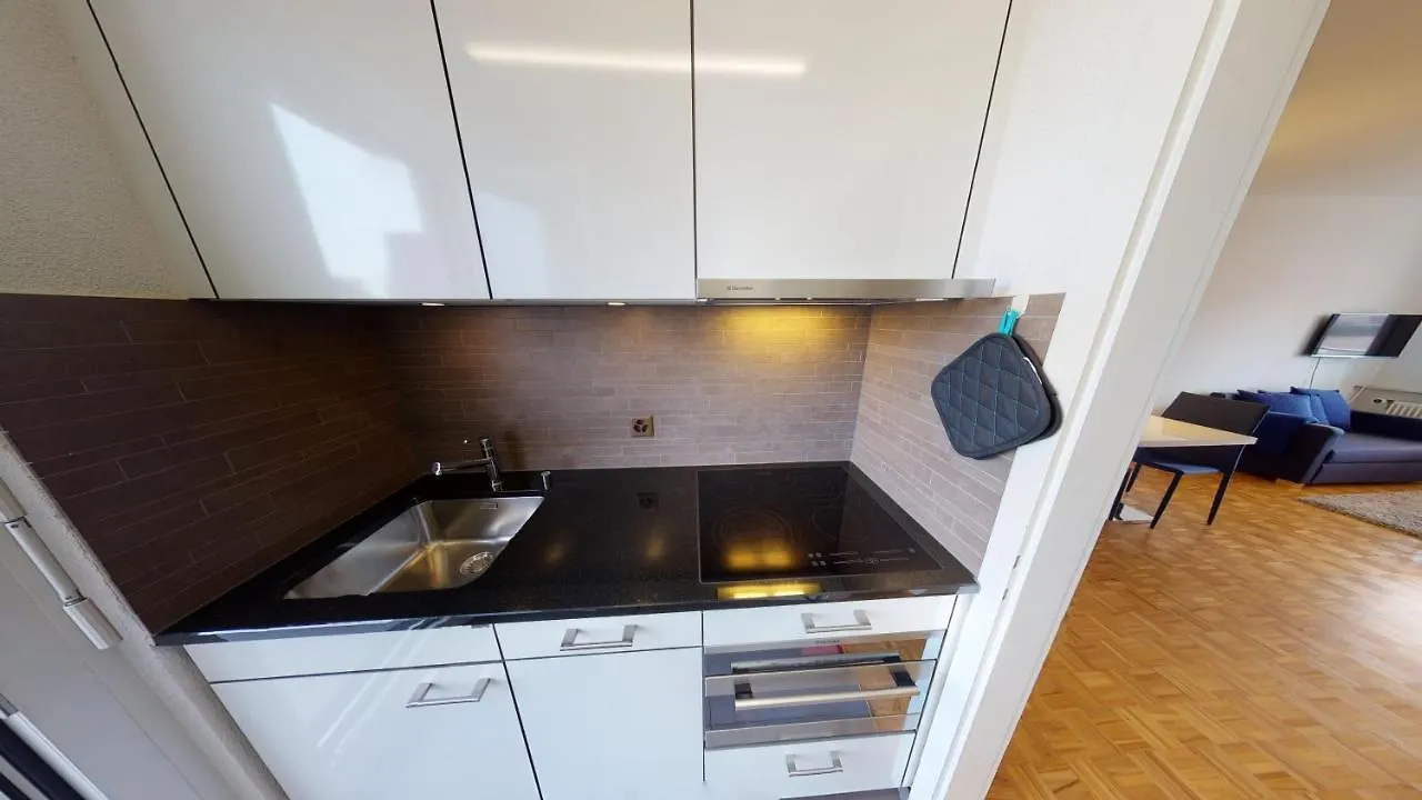 Daire Unique Serviced Living @ Airport Line Colmarer Basel İsviçre